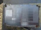 Used Ketema U Tube Heat Exchanger, 239 Square Feet, Model 15-A-96. 316L Stainless steel tubes, tube sheet, bonnet and shell. (72) 0.625