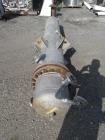 Used Ketema U Tube Heat Exchanger, 239 Square Feet, Model 15-A-96. 316L Stainless steel tubes, tube sheet, bonnet and shell. (72) 0.625