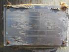 Used Ketema U Tube Heat Exchanger, 239 Square Feet, Model 15-A-96. 316L Stainless steel tubes, tube sheet, bonnet and shell. (72) 0.625