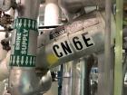 Used 7.6 sq ft Ketema shell and tube heat exchanger