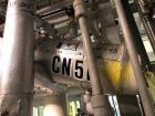 Used 7.6 sq ft Ketema shell and tube heat exchanger