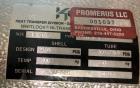 Used 7.6 sq ft Ketema shell and tube heat exchanger