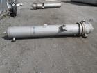 Used Ketema U Tube Heat Exchanger, 239 Square Feet, Model 15-A-96. 316L Stainless steel tubes, tube sheet, bonnet and shell. (72) 0.625