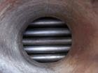 Used Ketema U Tube Heat Exchanger, 239 Square Feet, Model 15-A-96. 316L Stainless steel tubes, tube sheet, bonnet and shell. (72) 0.625