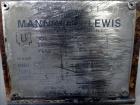 Used Manning & Lewis Shell and Tube Heat Exchanger