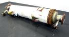 Used Mason Single Pass Shell & Tube Heat Exchanger, 448 Square Feet, Vertical. Carbon steel shell rated 100psi at -20 to 200 degrees F., (305) 5/8