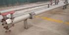 Unused- Mueller 2 Pass Shell and Tube Heat Exchanger, 101 square feet, horizontal. STI Tema Type BEM, Tema Size 6-240, Tema Class C. 304 stainless steel shell rated 125 psi at 600 deg F and -20 deg F...