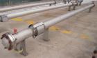 Unused- Mueller 2 Pass Shell and Tube Heat Exchanger, 101 square feet, horizontal. STI Tema Type BEM, Tema Size 6-240, Tema Class C. 304 stainless steel shell rated 125 psi at 600 deg F and -20 deg F...
