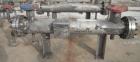 Unused- Mueller 4 Pass Shell And Tube Heat Exchanger, 9 square feet, Horizontal. Tema Type BEM, Tema Size 6-48, Tema Class C. 304 stainless steel shell rated 150 psi at 400 deg.f., and -20 deg.f. at ...