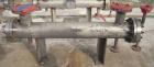 Unused- Mueller 4 Pass Shell And Tube Heat Exchanger, 9 square feet, Horizontal. Tema Type BEM, Tema Size 6-48, Tema Class C. 304 stainless steel shell rated 150 psi at 400 deg.f., and -20 deg.f. at ...