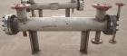 Unused- Mueller 4 Pass Shell And Tube Heat Exchanger, 9 Square Feet, Horizontal. STI Tema Type BEM, Tema Size 6-48, Tema Class C. 304 stainless steel shell rated 150 psi at 400 deg.f., and -20 deg.f....