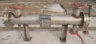 Unused- Mueller 4 Pass Shell And Tube Heat Exchanger, 9 Square Feet, Horizontal. STI Tema Type BEM, Tema Size 6-48, Tema Class C. 304 stainless steel shell rated 150 psi at 400 deg.f., and -20 deg.f....