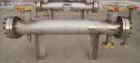 Unused- Mueller 4 Pass Shell And Tube Heat Exchanger, 9 Square Feet, Horizontal. STI Tema Type BEM, Tema Size 6-48, Tema Class C. 304 stainless steel shell rated 150 psi at 400 deg.f., and -20 deg.f....