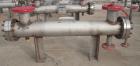 Unused- Mueller 4 Pass Shell and Tube Heat Exchanger, 9 Square Feet, Horizontal. STI Tema Type BEM, Tema Size 6-48, Tema Class C. 304 stainless steel shell rated 150 psi at 400 deg F and -20 deg F at...