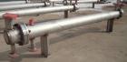 Unused- Mueller Single Pass Shell and Tube Heat Exchanger, 42 square feet, horizontal. Tema Type BEM, Tema Size 6-96, Tema Class C. 304 stainless steel shell rated 150 psi at 200 deg F and -20 deg F ...