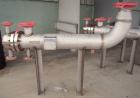 Unused- Mueller U Tube Heat Exchanger, 18 Square Feet, Horizontal. STI Tema Type BEU, Tema Size 8-48, Tema Class C. 304 stainless steel shell rated 100 psi at 482 deg F and -20 deg F at 100/fv psi. (...