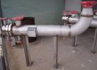 Unused- Mueller U Tube Heat Exchanger, 18 Square Feet, Horizontal. STI Tema Type BEU, Tema Size 8-48, Tema Class C. 304 stainless steel shell rated 100 psi at 482 deg F and -20 deg F at 100/fv psi. (...