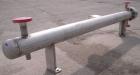 Unused- Mueller 4 Pass U Tube Shell and Tube Heat Exchanger, 25 square feet, horizontal. Tema Type BEU, Tema Size 6-96, Tema Class C. 304 stainless steel shell rated 150 psi at 600 deg F and -20 deg ...