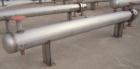 Unused- Mueller U Tube Shell and Tube Heat Exchanger, 56 square feet, horizontal. Tema Type BEU, Tema Size 8-96, Tema Class C. 304 stainless steel shell rated 150 psi at 400 deg F and -20 deg F at 15...