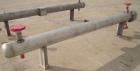 Unused- Mueller 4 Pass U Tube Shell And Tube Heat Exchanger, 25 square feet, Horizontal. Tema Type BEU, Tema Size 6-96, Tema Class C. 304 stainless steel shell rated 150 psi at 600 deg.f., and -20 de...