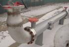 Unused- Mueller Single Pass Shell and Tube Heat Exchanger, 77 square feet, horizontal. STI Tema Type BEU, Tema Size 8-108, Tema Class C. SA53 carbon steel shell rated 150 psi at 200 deg F, and -20 de...