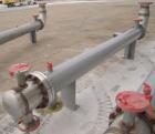 Unused- Mueller Single Pass Shell and Tube Heat Exchanger, 77 square feet, horizontal. STI Tema Type BEU, Tema Size 8-108, Tema Class C. SA53 carbon steel shell rated 150 psi at 200 deg F, and -20 de...