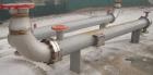 Unused- Mueller Single Pass Shell and Tube Heat Exchanger, 77 square Feet, horizontal. STI Tema Type BEU, Tema Size 8-108, Tema Class C. SA53 carbon steel shell rated 150 psi at 200 deg F and -20 deg...