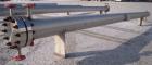 Unused- Mueller 6 Pass U Tube Shell and Tube Heat Exchanger, 84 square feet, horizontal. Tema Type BEU, Tema Size 8-216, Tema Class C. 304 stainless steel shell rated 150 psi at 300 deg F and -20 deg...