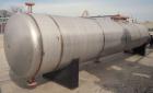 Unused- Mueller U Tube Shell and Tube Heat Exchanger/ Reboiler, 1270 squarefeet, horizontal. STI Tema Type BKU, Tema Size 24/40-216, Tema Class B. 40’’ diameter 304L stainless steel shell rated 100 p...