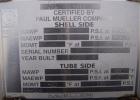 Unused- Mueller U Tube Shell and Tube Heat Exchanger/ Reboiler, 1270 squarefeet, horizontal. STI Tema Type BKU, Tema Size 24/40-216, Tema Class B. 40’’ diameter 304L stainless steel shell rated 100 p...