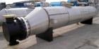 Unused- Mueller U Tube Shell and Tube Heat Exchanger/ Reboiler, 1270 square  feet, horizontal. STI Tema Type BKU, Tema Size 24/40-216, Tema Class B. 40’’ diameter 304L stainless steel shell rated 100...