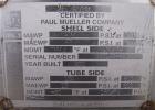 Unused- Mueller U Tube Shell and Tube Heat Exchanger, 31 Square Feet, Horizontal. Tema Type BKU, Tema Size 6/12-120, Tema Class C. 304 stainless steel shell rated 150 psi at 500 deg F and -20 deg F a...