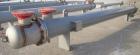 Unused- Mueller Shell and Tube Heat Exchanger, 341 square feet, horizontal. Carbon steel shell rated 150 psi at 200 deg F and -20 deg F at 150 psi. (109) 3/4