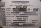 Unused- Horizontal Mueller U Tube Shell and Tube Heat Exchanger / Reboiler