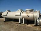 Unused- Heat Transfer Systems Single Pass Shell and Tube Heat Exchanger, 10259 square feet, horizontal, type AEM 71-216. Carbon steel shell rated FV/150 psi at -20 to 200 deg F. (1785) 1-1/4'' diamet...