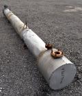Used Stainless Steel Horizontal Enerquip Shell & Tube Heat Exchanger, Approximately 211 Square Feet