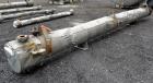 Used Enerquip Shell & Tube Heat Exchanger, Approximately 423 Square Feet, Stainless Steel, Horizontal. Type BEM-14-216. 304L Stainless steel shell rated 75 psi & Full Vacuum at 150 degrees F. (120) 3...