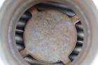 Used Enerquip Shell & Tube Heat Exchanger, Approximately 423 Square Feet, Stainless Steel, Horizontal. Type BEM-14-216. 304L Stainless steel shell rated 75 psi & Full Vacuum at 150 degrees F. (120) 3...