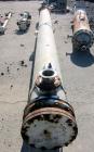Used Enerquip Shell & Tube Heat Exchanger, Approximately 423 Square Feet, Stainless Steel, Horizontal. Type BEM-14-216. 304L Stainless steel shell rated 75 psi & Full Vacuum at 150 degrees F. (120) 3...