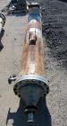 Used Enerquip Shell & Tube Heat Exchanger, Approximately 307.7 Square Feet, Vertical. Type BEM-16-120. Carbon steel shell rated 150 psi & Full Vacuum at 365 degrees F. (157) 3/4