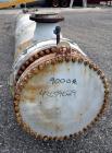Used Stainless Steel Enerquip Shell & Tube Heat Exchanger, Approximately 2032 Square Feet, horizontal