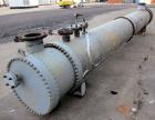 Used Stainless Steel Enerquip Shell & Tube Heat Exchanger, Approximately 2032 Square Feet, horizontal