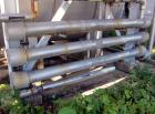 Used- Enerquip Shell & Tube Heat Exchanger, Approximately 39.9 Square Feet, Stainless Steel, Horizontal. Type BEM-3-120. 304...