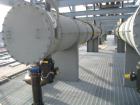 Unused- Melter S.A. de C.V. 2 Pass Shell & Tube Heat Exchanger, 3746 Square Feet, Type NEN, Horizontal. Carbon steel shell rated 100 psi at –20 to 250 degrees F. (318) 1-1/2’’ diameter x 30’ long BWG...