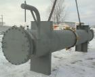 Unused- Horizontal Melter S.A. de C.V. 8 Pass Shell & Tube Heat Exchanger, 2204 Square Feet, Type NEN