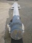 Unused- Melter S.A. de C.V. Single Pass Shell & Tube Heat Exchanger, 419 Square Feet, Type BEM, Vertical. Carbon steel shell rated 195 psi at –20 to 400 degrees F. (80) 1’’ diameter x 20’ long BWG. 1...