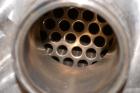 Used Yula U Tube Shell & Tube Heat Exchanger, 672 Square Feet, Model WCV-8J-108AA2S. 316L Stainless steel tubes, tube sheet and bonnet. (321) U tubes rated 150 psi at 350 degrees F., 304 stainless st...