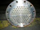 Used Multi Pass Shell and Tube Heat Exchanger, 119 square feet, horizontal. 316 stainless steel shell, no rating. (76) 3/4