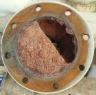Used Sollich Shell and Tube Heat Exchanger, 61 square feet, carbon steel, horizontal. Carbon steel shell rated 6 bar (87 psi) at 100 degrees C (212 degrees F). (38) 3/4