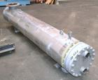 Used Atlas U Tube Shell & Tube Heat Exchanger, 128 Square Feet. 316L Stainless steel tubes, tube sheet and bonnet. (56) U tubes rated 150 psi at 350 degrees F., carbon steel shell rated 150 psi at 35...
